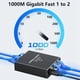 thumbnail image 3 of Adaptador Ethernet de 1 A 3 Gigabits de 1000 Mbps, Divisor RJ45, Conector LAN, Divisor de Internet, Divisor LAN para PC y TV, 3 of 5