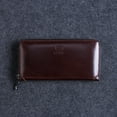 thumbnail image 4 of xiaxaixu Men' s PU Leather Retro Multi-Card Bit Long Wallet Clutch Coin Wallet, 4 of 8