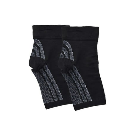 Heel Arch Support Ankle Compression Sleeve Pain Relief Therapy Sock