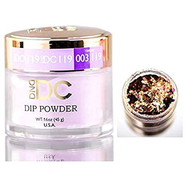 Polvo para uñas Daisy DND DC Purples Frosty Taro, 45 g