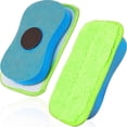 thumbnail image 1 of Borrador de tiza, borrador magnético para pizarra, limpiador multiusos, plumero, borradores lavables y reutilizables (2 piezas), 1 of 4