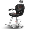 thumbnail image 2 of Artist Hand Black Hydraulic Recliner Barber Chair Hair Salon, 2 of 9