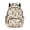 Beige - Cute Corgi, variant on Dinosaur Print School Backpack for Elementary Middle School Students, Multi Compartment Spacious Bookbag with Side Mesh Pockets for Books Snacks Daily Use