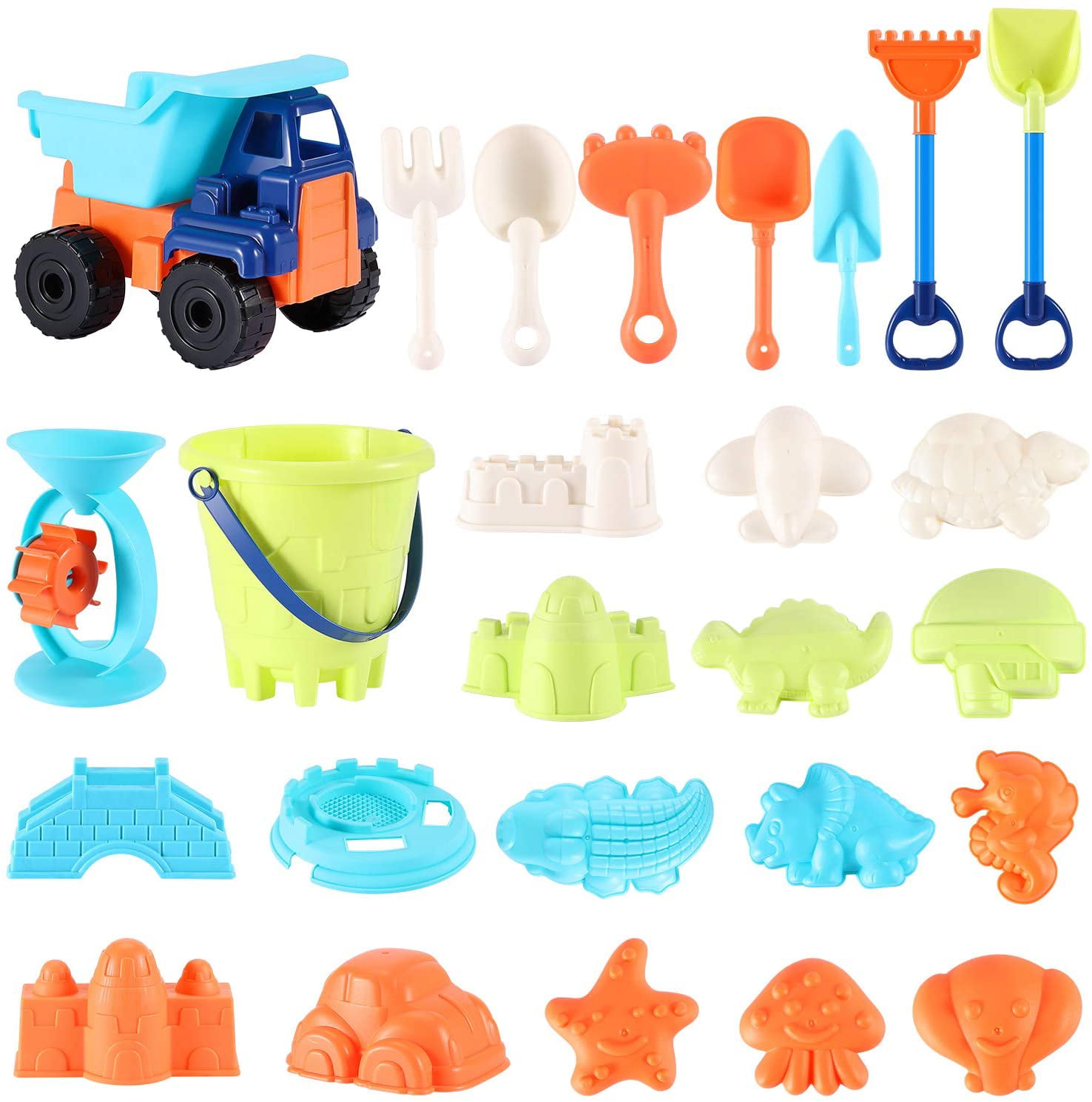 2018 Children Kid Sand Castle Bucket And Spade Set Beach Garden &Sandpit Toy Kit 