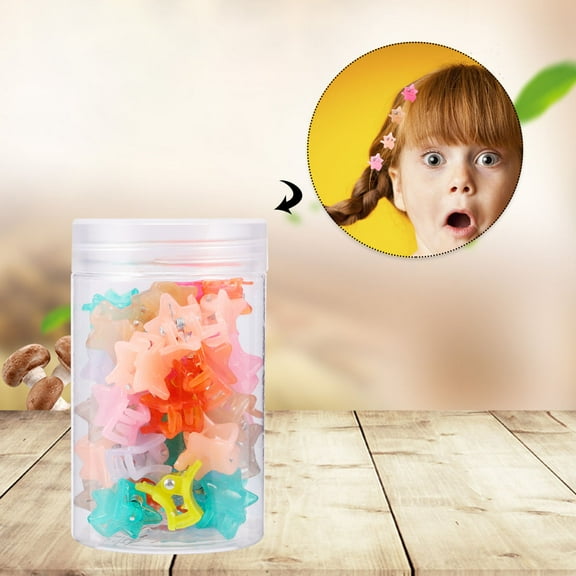 OULII 40pcs Hair Accessories for Baby Girl Lightweight Hair Clips for Toddlers