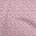 thumbnail image 1 of oneOone Cotton Poplin Pink Fabric Kids Cutie Animal Sewing Material Print Fabric By The Yard 42 Inch Wide, 1 of 4