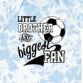 thumbnail image 4 of Inktastic Little Brother and Biggest Fan Soccer Player Boys Baby Bodysuit, 4 of 5