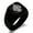 Black, variant on Stainless Steel Crown Fleur De Lis Engraved Square Flat Top Biker Style Polished Signet Ring