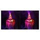 thumbnail image 3 of Moyic Sombrero Fiesta de Halloween Decoración Sombrero Colgante Brillante Iluminación LED Gorra Festival Prop para Home Bar, Rojo Type2 NO2, 3 of 6