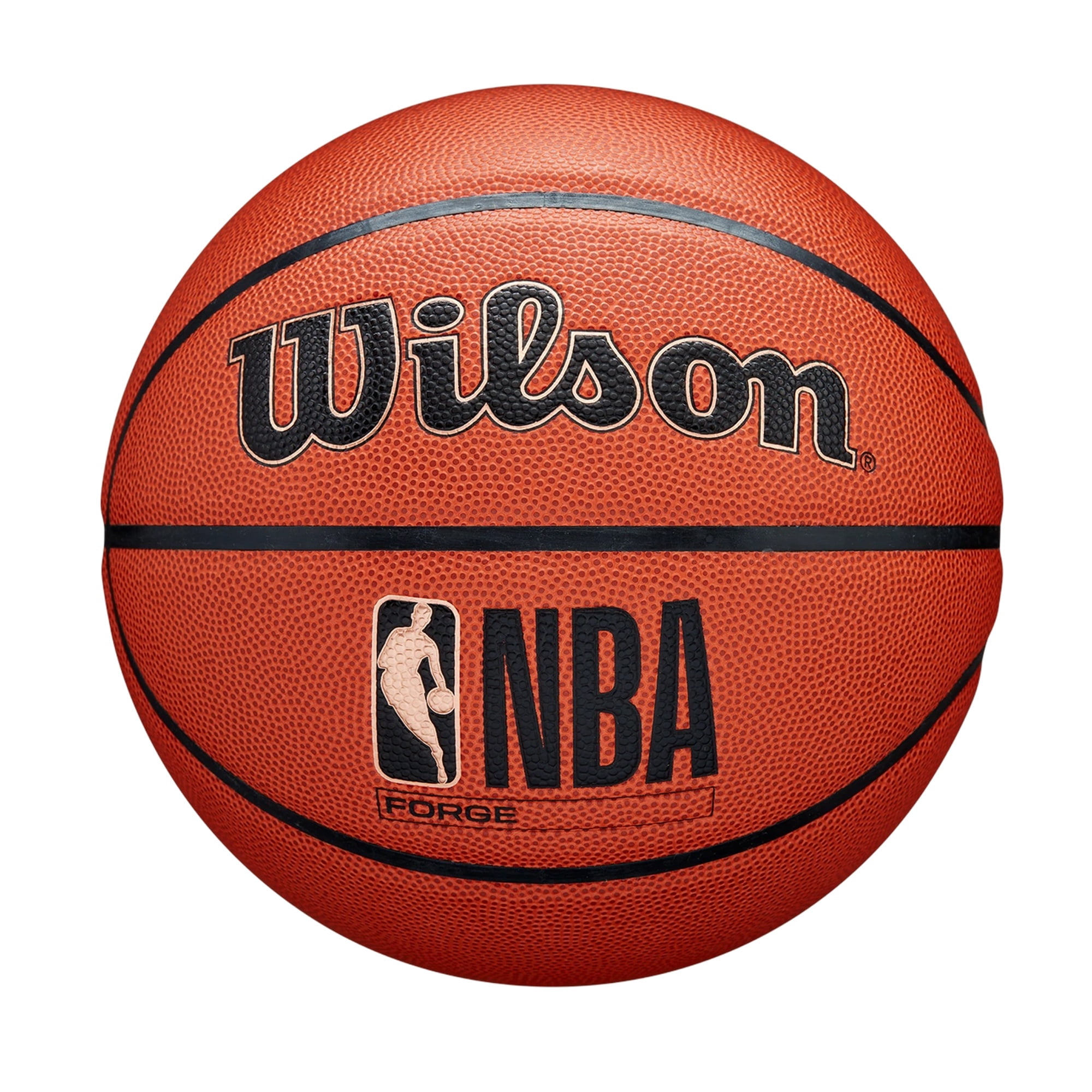 Wilson NBA Forge Indoor/Outdoor Basketball - Brown, Size 7 - 29.5"
