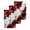 Red, variant on Marble Black Kitchen Dish Towels for Drying Dishes Set of 3, Abstract Gold White Brick Stone Motif Waffle Weave Microfiber Hand Tea Bathroom Towels Quick Dry & Absorbent Towel 12x12
