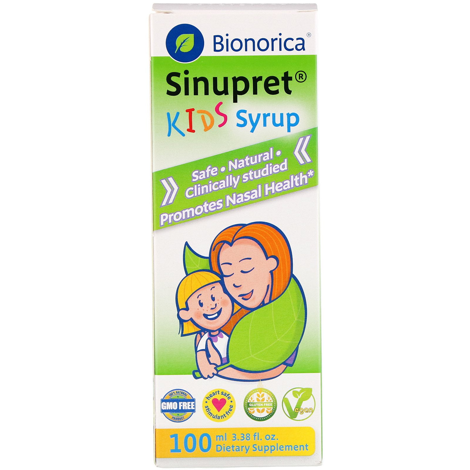 Bionorica - Sinupret Kids Sinus & Immune Syrup - 3.38 fl. oz. - Walmart