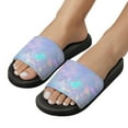 thumbnail image 5 of GZHJMY Stylish Slides for Women Men, Grey Cloudy Sky Soft Flexible Slip-on Sandals Slippers, 5 of 7