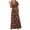 Wine, variant on YANHAIGONG Summer Summer Dresses for Women 2025 Causal,Maxi Dresses for Women Plus Size,Womens Summer Wrap Maxi Dress Casual Boho Floral V Neck Short Sleeve Beach Long Dresses Sundress