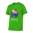 thumbnail image 2 of Generic Vintage T-Shirts Proud to be American Gildan Men's Short Sleeve T-Shirt 180g, 2 of 8