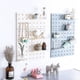 thumbnail image 1 of Adhesive Storage Rack With Holes 22*22cm Punch-free Wall-mounted Organizer Assemblable Display Board, 1 of 4