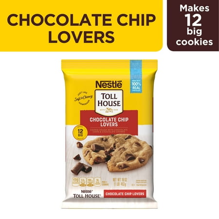 product image of Nestle Toll House Chocolate Chip Lovers Cookie Dough, 16 oz