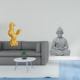 thumbnail image 2 of Escultura de pollo, figura de pollo, estatua, estatua de mono, estatua de Buda, figura en miniatura de meditación, material de resina y arenisca, idea, 2 of 8