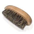 thumbnail image 1 of Cepillo para bigote, cepillo para barba para hombres, mango de madera profesional, cepillo para barba, cepillo para el cuidado de la barba, muy versátil, 1 of 8