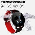 thumbnail image 4 of Reloj inteligente 119 Plus para Android 4.4 superior / iOS 8.0 superior Deportes (Rojo), 4 of 8