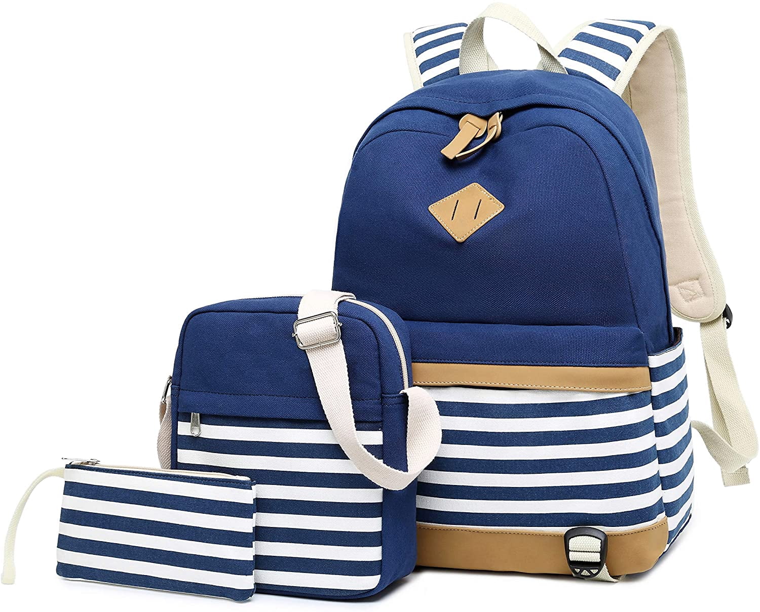 Girls School Backpack Causal Canvas 