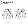 thumbnail image 2 of PAYOHTO Music Notes Boys Swim Trunks Quick Dry Beach Boardshorts for Teen Boys Bathing Suit Swimwear for Boys, 2 of 7