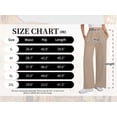 thumbnail image 5 of SWQZVT Women's Wide Leg Sweatpants, High Waisted Straight Leg Joggers with Pockets, Casual Drawstring Elastic Waist Lounge Pants, 5 of 8