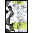 thumbnail image 1 of 22 x 30 in. Leaves Design-II Stucco Framed Wall Decor, 1 of 1