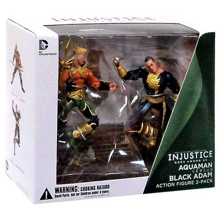 UPC 761941313917 product image for DC Comics Injustice Aquaman Vs. Black Adam Action Figures, 2-Pack | upcitemdb.com