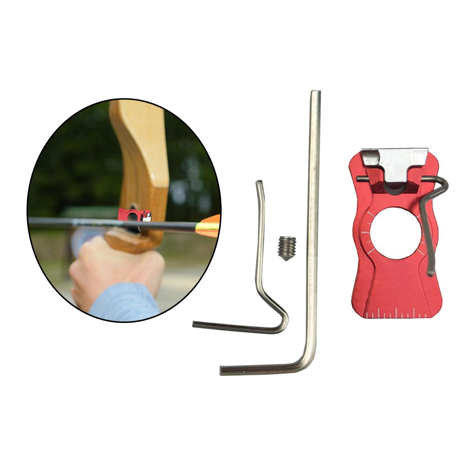 Magnetic Arrow Rest Right Hand Metal 1PC for Recurve Bow Shooting Targeting 