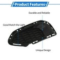 thumbnail image 6 of Front Right Fog Light Grill No.71103T5HH50 Front Lower Bumper Fog Light Cover Inserts for Honda Fit 2018-2019 Black ABS 1 Pc, 6 of 6