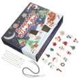 thumbnail image 4 of 1 caja de los colgantes de aleación del tema de la Navidad Santa Snow Colgante Adornos para Fiesta, 4 of 5