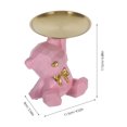 thumbnail image 2 of Milisten De Oso Geométrico Rosa Con Multiusos Para Organización En Oficina Y Hogar, 2 of 8