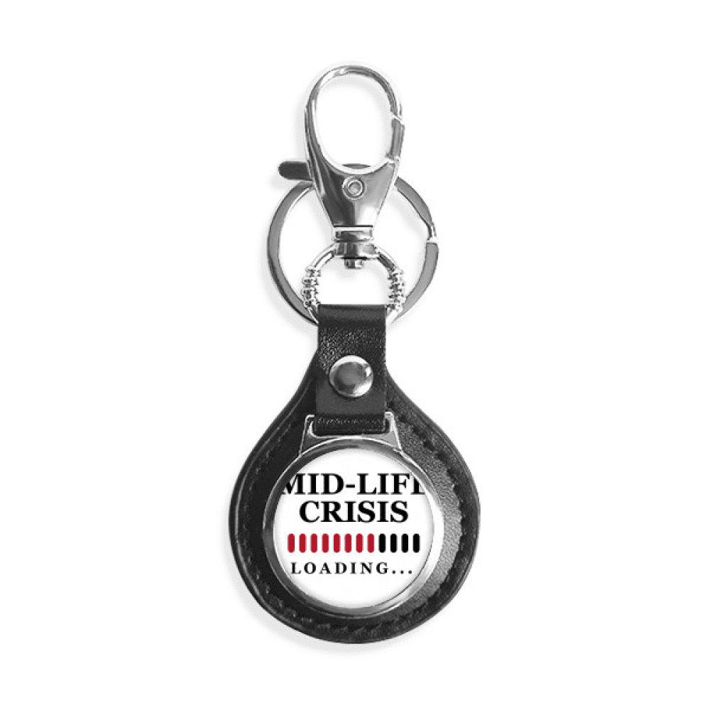 Mid-life Crisis Process Loading Key Link Chain Ring Keyholder Finder Hook Metal
