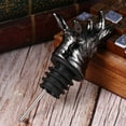 thumbnail image 3 of FUTUREORYY 1Set Rhino Wine Stopper Zinc Alloy Pouring Wine Sealing Bottle Bar Party, 3 of 8