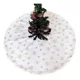 thumbnail image 4 of Sd Decoración Blanca De 120cm De Falda De Copo De Nieve Con, 4 of 8