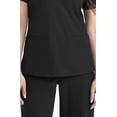 thumbnail image 4 of Gildan Women’s Crew Neck Scrub Top, 2-Way Stretch, Sizes XS-2XL, 4 of 11