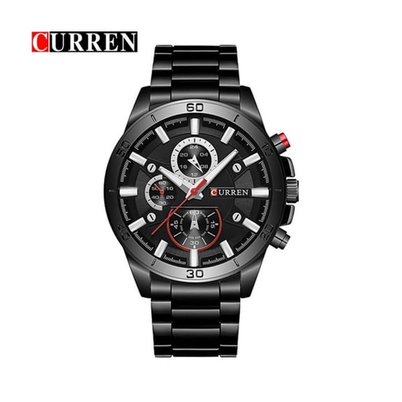 Reloj Curren KREB560119 negro Hombre Cuarzo