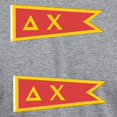 thumbnail image 3 of CafePress - Delta Chi Flag T Shirt - Mens Tri-blend T-Shirt, 3 of 4