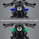 thumbnail image 3 of 2pz Luces Led Motocicleta Direccionales Ojos Diabólico Dise, 3 of 8