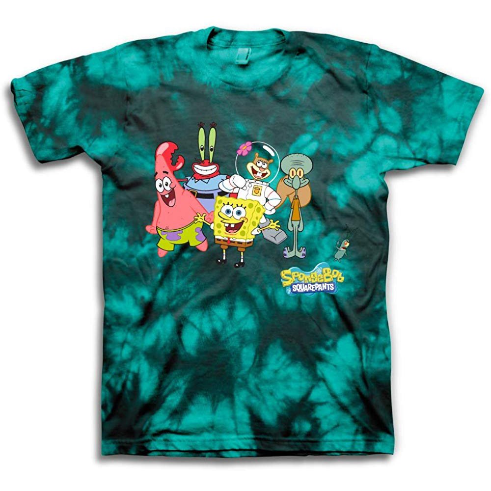 Nickelodeon Mens Spongebob Squarepants Shirt Spongebob Tee