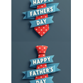 thumbnail image 4 of Decorative Design Happy Father's Day Banner Polyester Material Tie Decoration Blue Ribbon for Family Celebration Indoor Decoration Event Decoration, 4 of 8