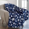 thumbnail image 1 of Manta navideña con manta de felpa estampada de una sola cara para niños, adultos, siesta, manta de felpa suave, 1 of 5
