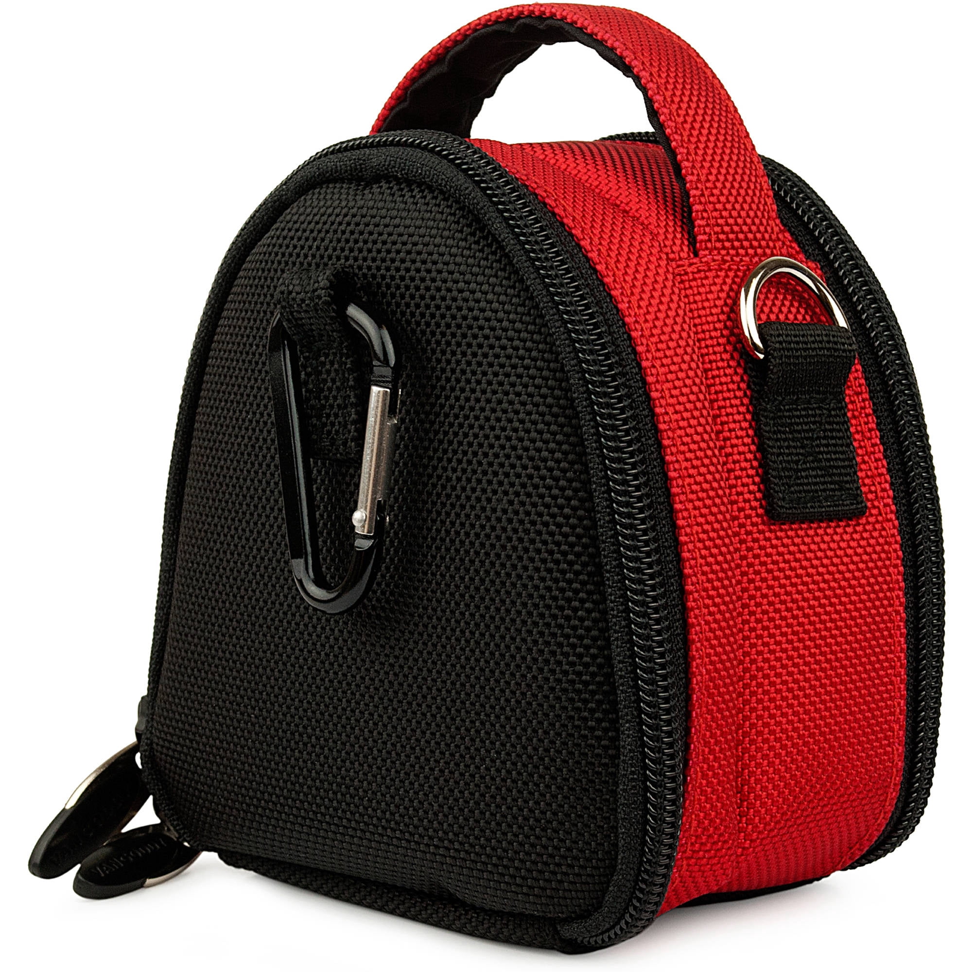 VANGODDY Mini Laurel Travel Camera Protector Case Shoulder Bag fits Compact Digital Cameras [Canon, Nikon, Samsung, Sony, Olympus, etc.] up to 4in x 3in