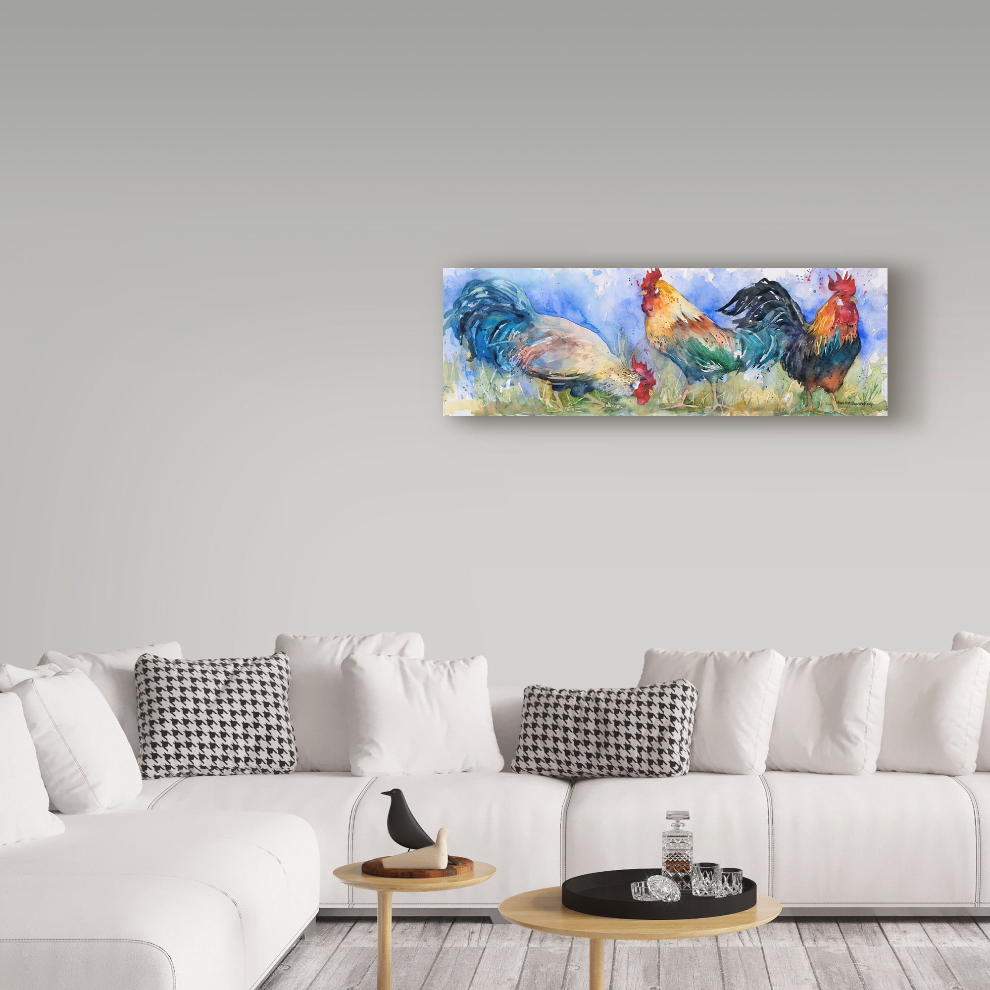 Trademark Fine Art 'Triple Threat' Canvas Art by Annelein Beukenkamp