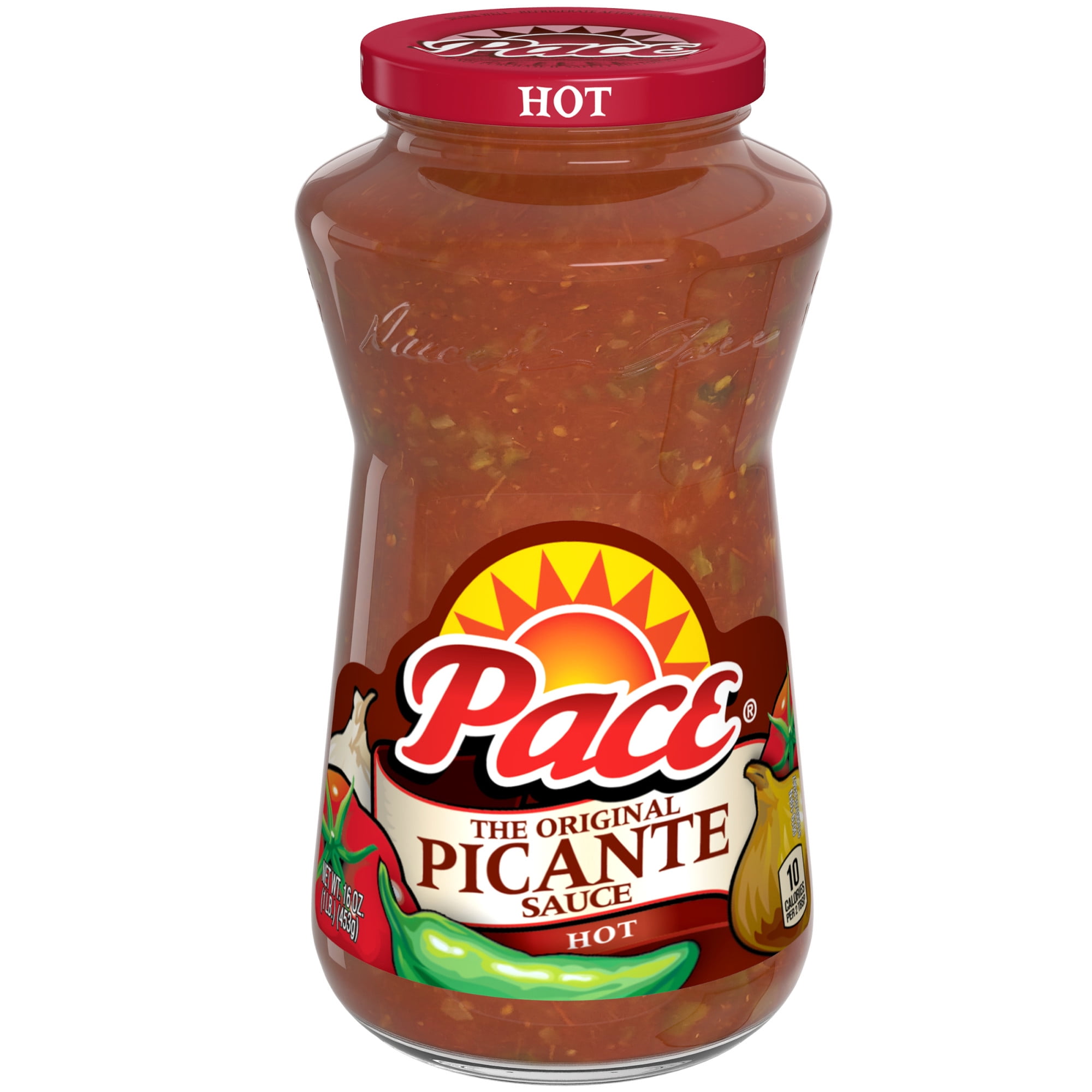 Pace Hot Picante Sauce, 16 oz