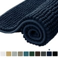 thumbnail image 1 of Subrtex Chenille Microfiber Non Slip Absorbent Soft and Thick Washable Dry Fast Noodle Bath Mat, 1 of 6