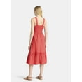 thumbnail image 2 of Time and Tru Women's and Women’s Plus Sleeveless Midi Dress, Sizes XS-4X, 2 of 4