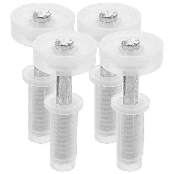 FRCOLOR 4pcs Bifold Pivot Closet Door Hinges Stainless Steel Hardware Bifold Door Repair Tools