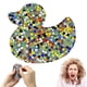 thumbnail image 1 of Juguete Alivio Cuentas Colores Ygjytge para La Ansiedad Almohadilla Recoger Piel Antiestrés pato 10CM, 1 of 9